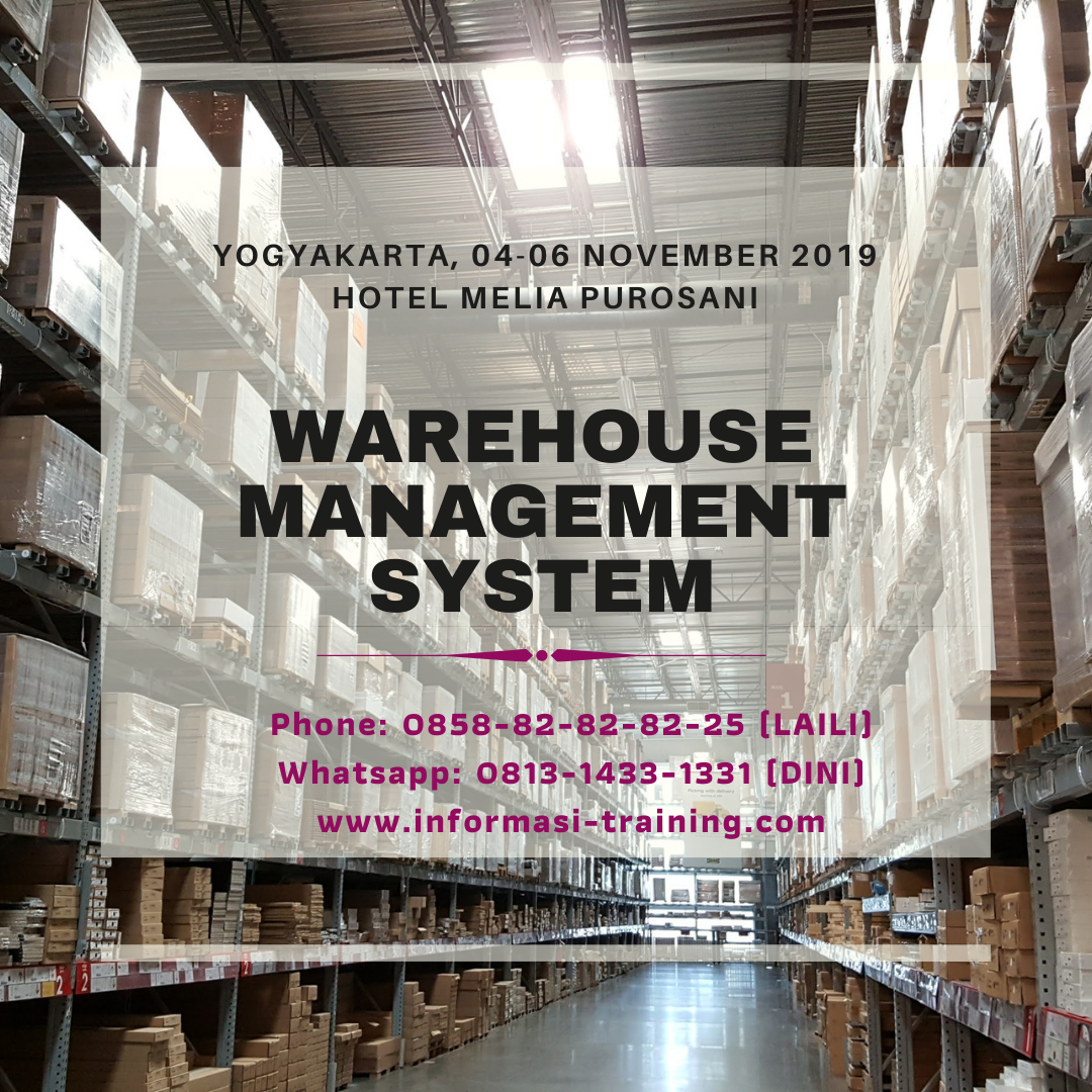 Warehouse Management System – AVAILABLE ONLINE