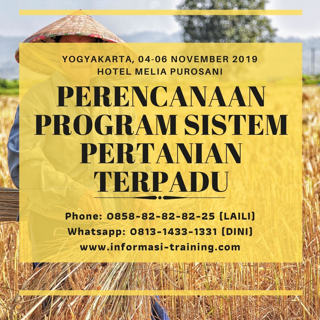 Perencanaan Program Sistem Pertanian Terpadu