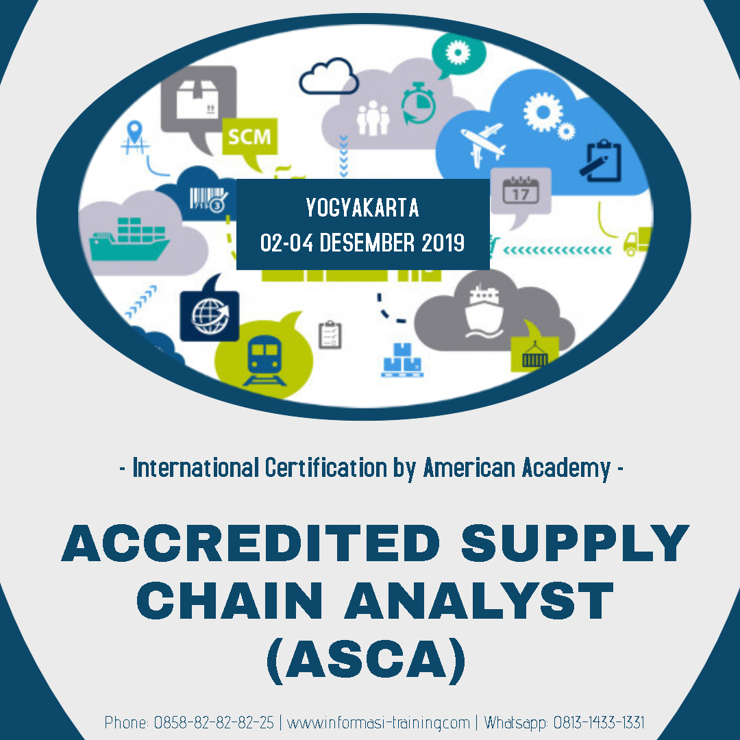 SUPPLY CHAIN ANALYST (ASCA) - American Academy Certification (AVAILABLE ONLINE)